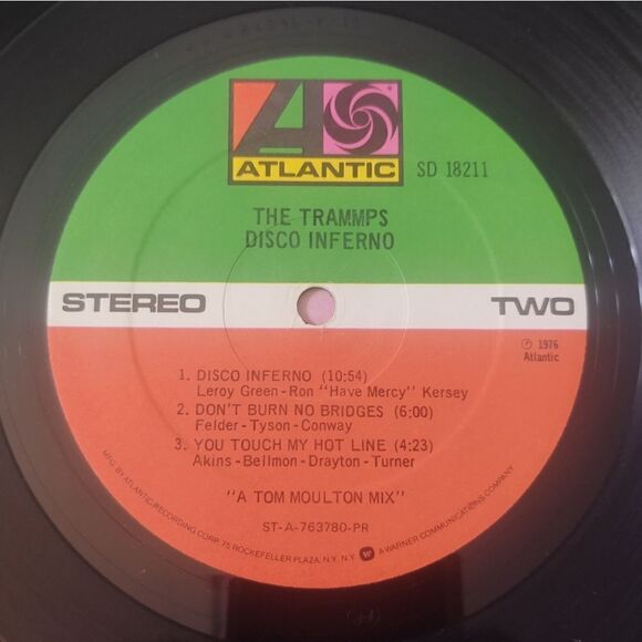 The Trammps - Disco Inferno Vinyl Album PRE-OWNED - Picture 4 of 5